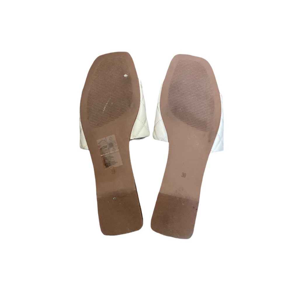 H&M Neutral Square Toe Flat Sandal size 9 - Picture 5 of 5
